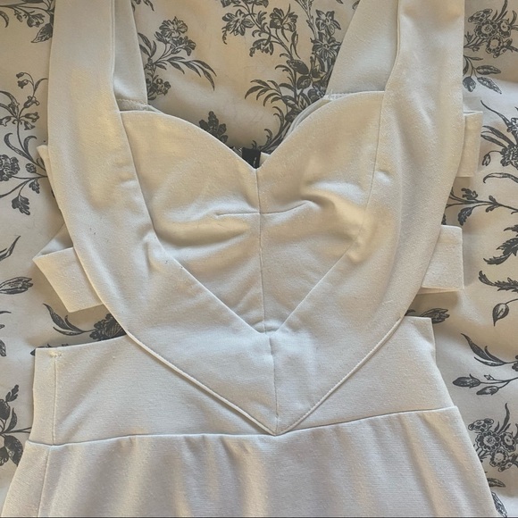 LULUs White Mini Dress - Picture 3 of 7